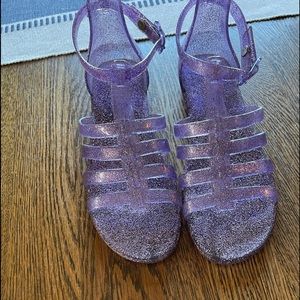 Girl’s Children Place Jelly shoes size 1